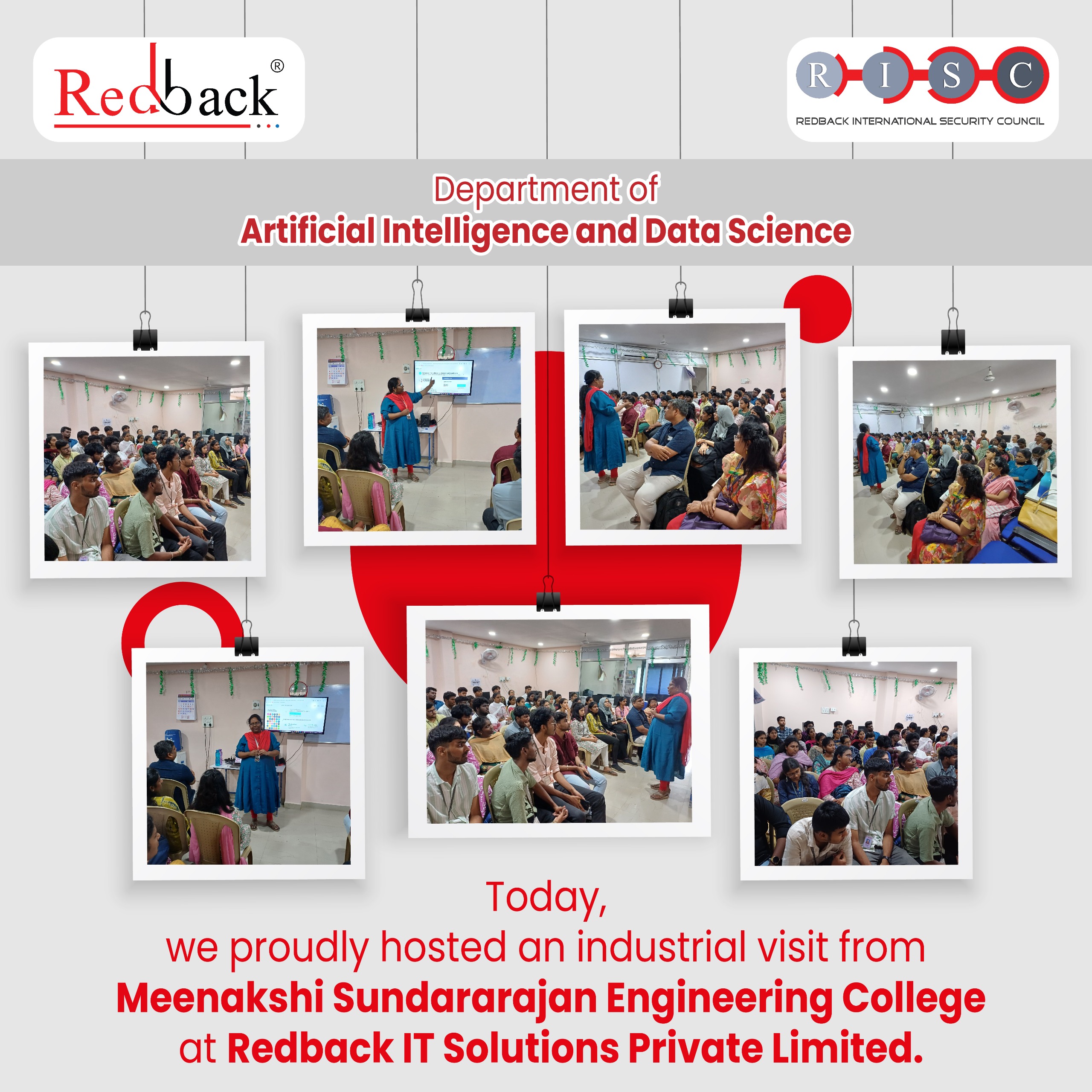 Industrial Visit by Meenakshi Sundararajan Engineering College