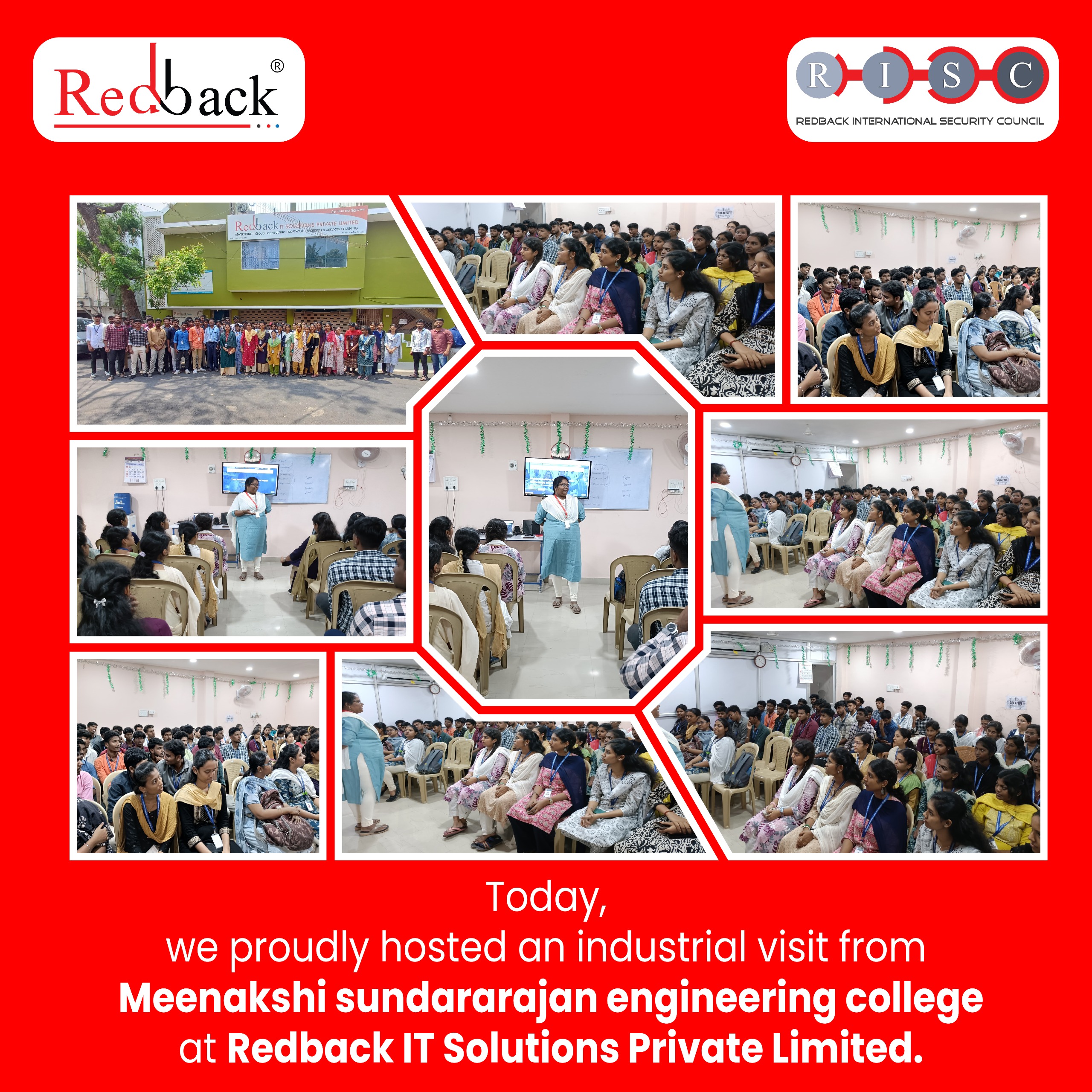 Industrial Visit by Meenakshi Sundararajan Engineering College