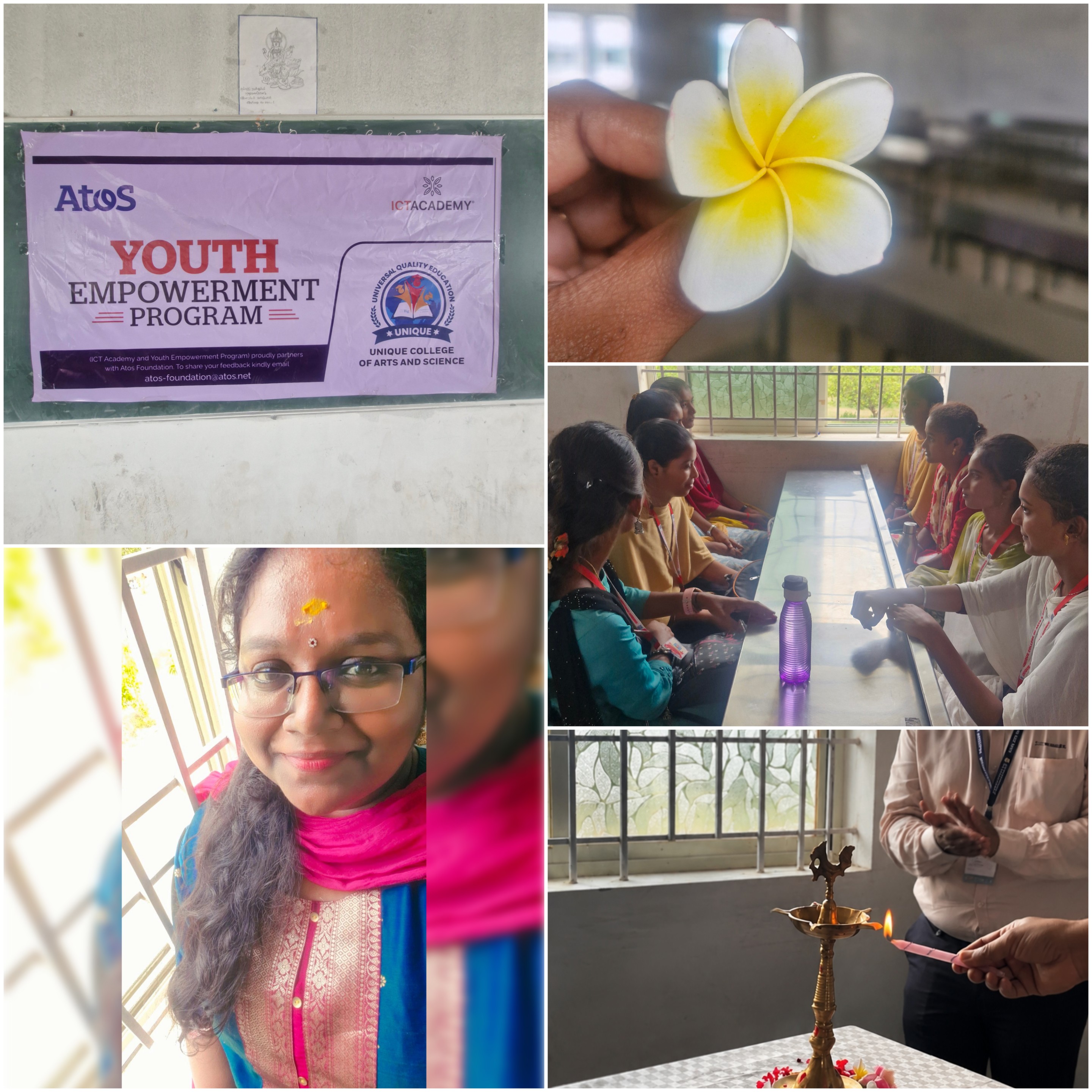 Youth Empowerment Program At Unique Arts and Science Uthangarai 